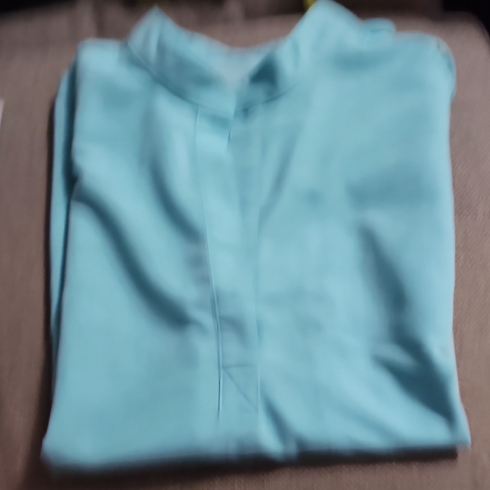 Figs Rafaela Top In Fresh Aqua